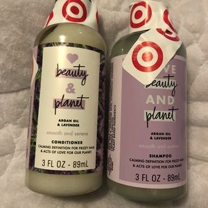 Argan oil shampoo and conditioner